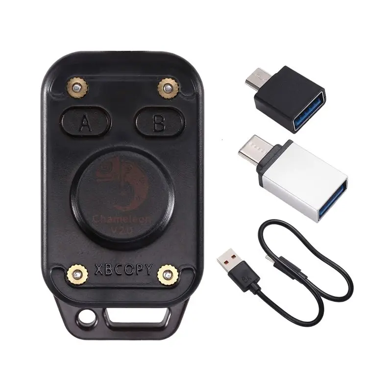 AED7-Chameleon V2.0 RFID Smart Chip Reader Эмулятор 125 кГц 13,56 МГц Декодирование карт NFC Дубликатор Chameleon Ultra с Restart
AED7-Chameleon V2.0 RFID Smart Chip Reader Эмулятор 125 кГц 13,56 МГц Декодирование карт NFC Дубликатор Chameleon Ultra с Restart