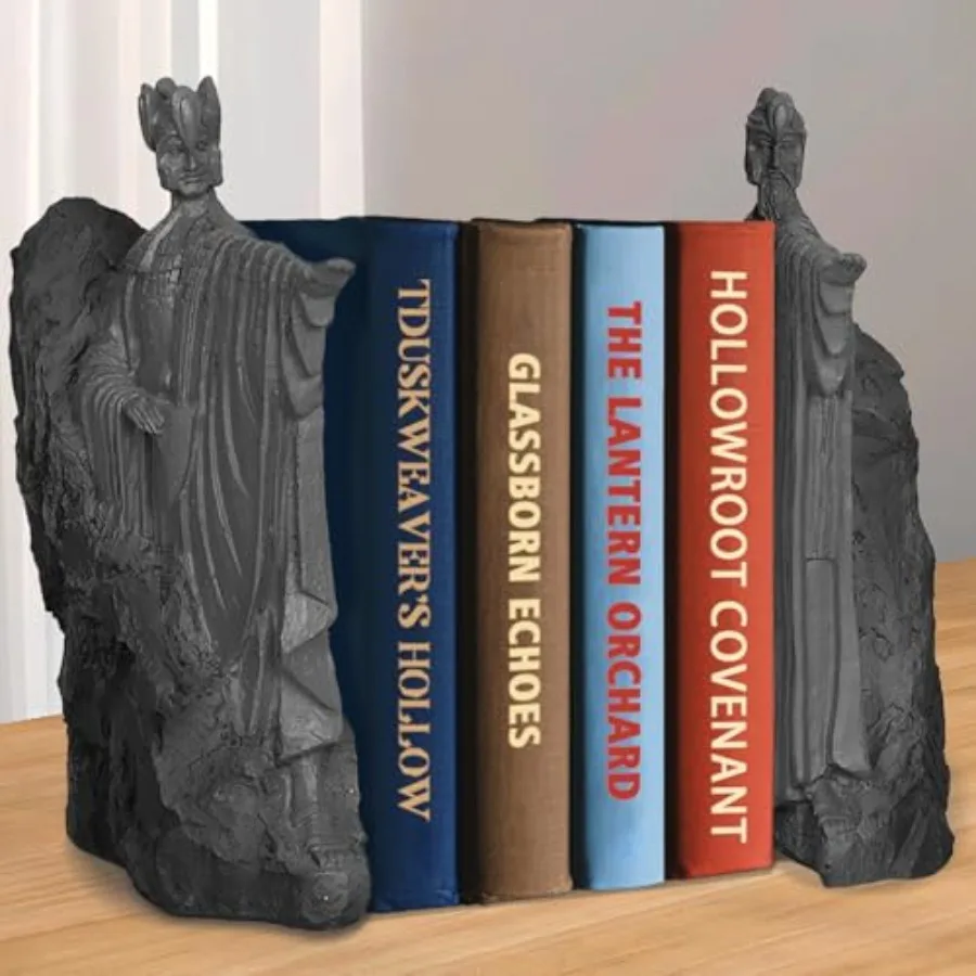 Большие декоративные подставки для книг из смолы, коллекционные - 9,5 дюймов, нескользящие разделители для книг для читателей и коллекционеров, для дома и офиса
Большие декоративные подставки для книг из смолы, коллекционные - 9,5 дюймов, нескользящие разделители для книг для читателей и коллекционеров, для дома и офиса