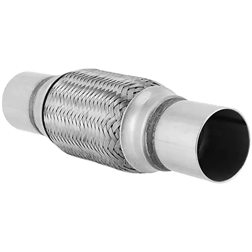 3 Units 2″ × 6″ Stainless Steel Dual-Braided Flexible Exhaust Connector For Automotive System Replacement
3 Units 2″ × 6″ Stainless Steel Dual-Braided Flexible Exhaust Connector For Automotive System Replacement