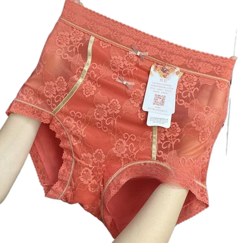 Authentic High Waist Soft Jacquard Lace Skin Cotton Soft Package Buttock Women's Underwear Smooth and Soft Large Size Panties
Authentic High Waist Soft Jacquard Lace Skin Cotton Soft Package Buttock Women's Underwear Smooth and Soft Large Size Panties