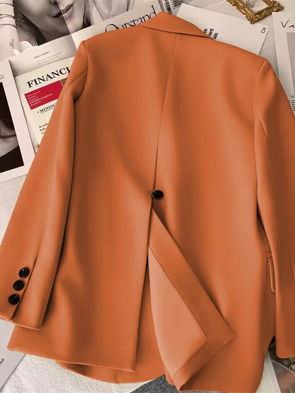 Casual Women's Suit Jacket Fashionable Trendy Long Sleeve Polyester Fabric Autumn 2024 Design Street Style Versatile Outerwear
Casual Women's Suit Jacket Fashionable Trendy Long Sleeve Polyester Fabric Autumn 2024 Design Street Style Versatile Outerwear