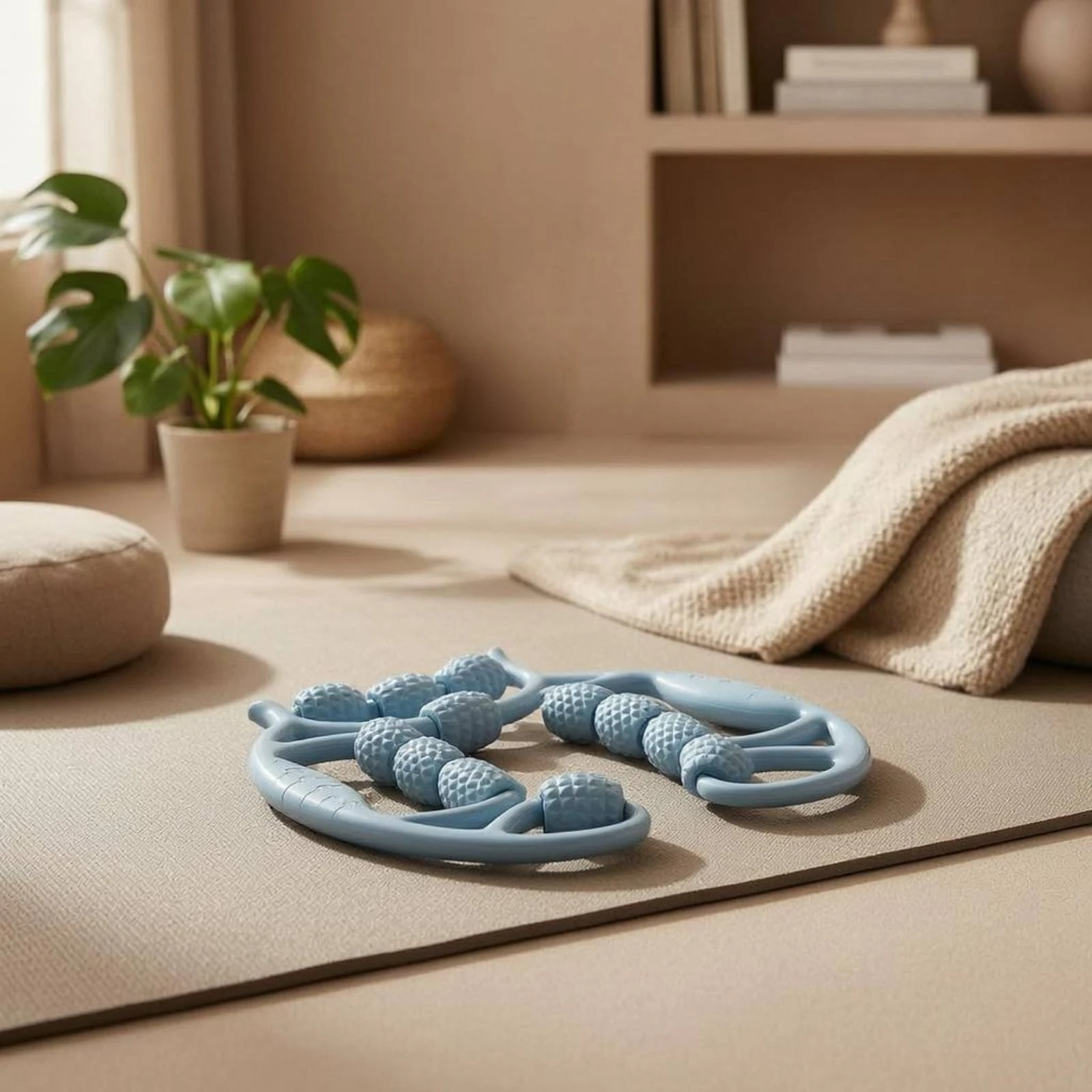Circular-Shaped Leg Massager 360-Degree Encircling Massage Roller Wellness Tool 3D Faceted Body Wellness Anti-Slip Grooves
Circular-Shaped Leg Massager 360-Degree Encircling Massage Roller Wellness Tool 3D Faceted Body Wellness Anti-Slip Grooves