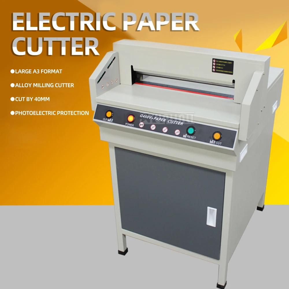 Electric Paper Cutting Machine, Thick Paper Cutting Knife, Adhesive Packaging Boring Cutting Machine
Electric Paper Cutting Machine, Thick Paper Cutting Knife, Adhesive Packaging Boring Cutting Machine