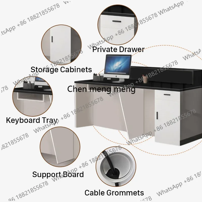 Стойка ресепшн со светодиодной подсветкой, современный стол для приемной, прилавок для магазина, зоны самообслуживания, лобби, салона красоты, серый цвет
Стойка ресепшн со светодиодной подсветкой, современный стол для приемной, прилавок для магазина, зоны самообслуживания, лобби, салона красоты, серый цвет