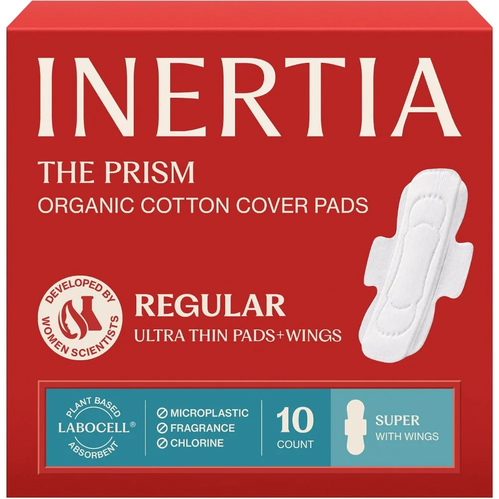 Ultra Thin Organic Cotton Pads with Wings for Maximum Leak-Proof Protection, Regular Absorbency Menstrual Pads, Hypoallergenic and Super Absorbent Feminine Pads, Chlorine Free & Fragrance Free Sanitary Pads, Korean Style
Ultra Thin Organic Cotton Pads with Wings for Maximum Leak-Proof Protection, Regular Absorbency Menstrual Pads, Hypoallergenic and Super Absorbent Feminine Pads, Chlorine Free & Fragrance Free Sanitary Pads, Korean Style