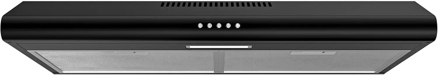 Черная вытяжка под шкаф 30 дюймов, конвертируемая (с воздуховодом/без воздуховода), 250 CFM, 3 скорости вентилятора, энергоэффективная LED-подсветка
Черная вытяжка под шкаф 30 дюймов, конвертируемая (с воздуховодом/без воздуховода), 250 CFM, 3 скорости вентилятора, энергоэффективная LED-подсветка