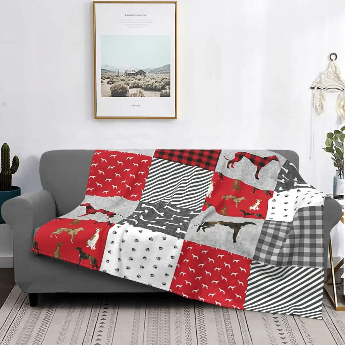 Plaid Greyhound Blanket Fleece Summer Dog Cartoon Portable Ultra Soft Throw Blankets for Bed Car Bedspread Comfortable Cozy
Plaid Greyhound Blanket Fleece Summer Dog Cartoon Portable Ultra Soft Throw Blankets for Bed Car Bedspread Comfortable Cozy