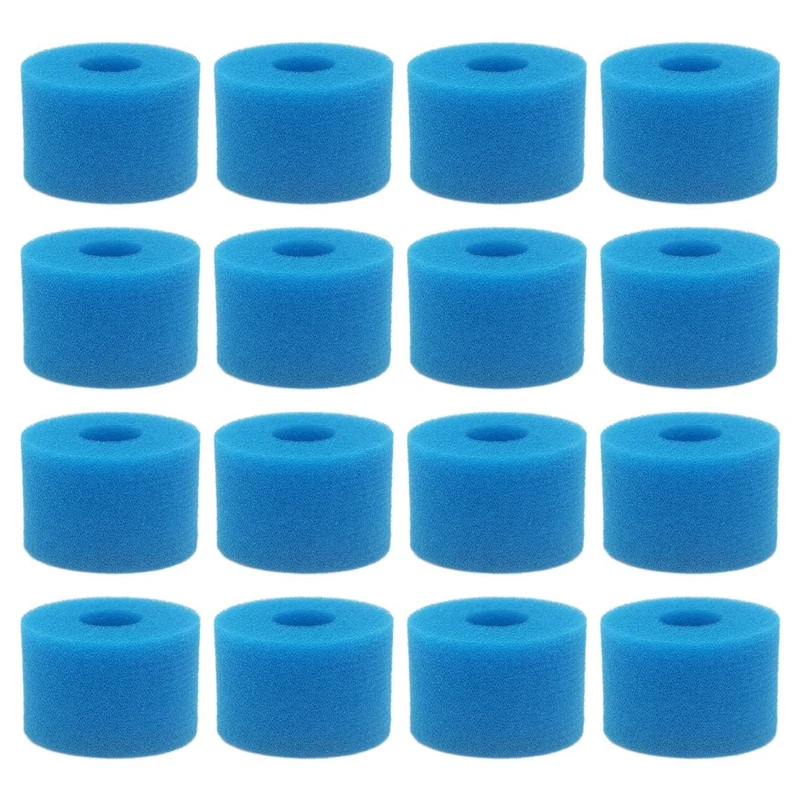 16Pc for Intex Pure Spa Reusable Washable Foam Hot Tub Filter Cartridge S1 Type
16Pc for Intex Pure Spa Reusable Washable Foam Hot Tub Filter Cartridge S1 Type