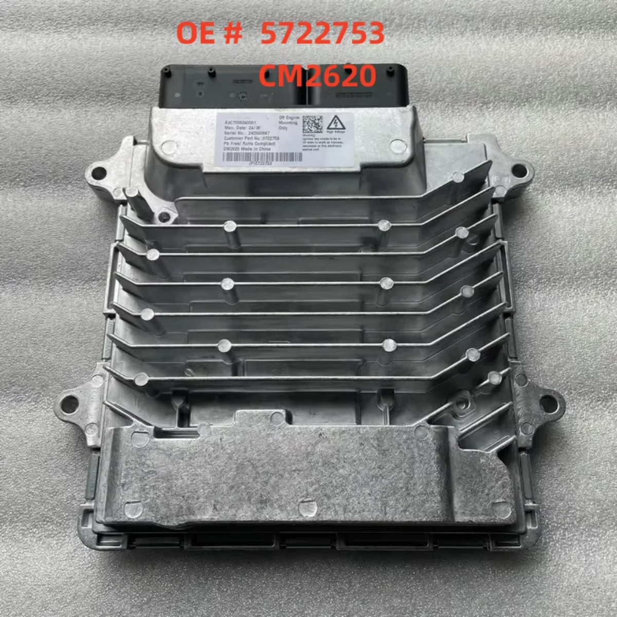High quality 5722753 CM2620 Engine Computer Board ECU FOR Cummins
High quality 5722753 CM2620 Engine Computer Board ECU FOR Cummins
