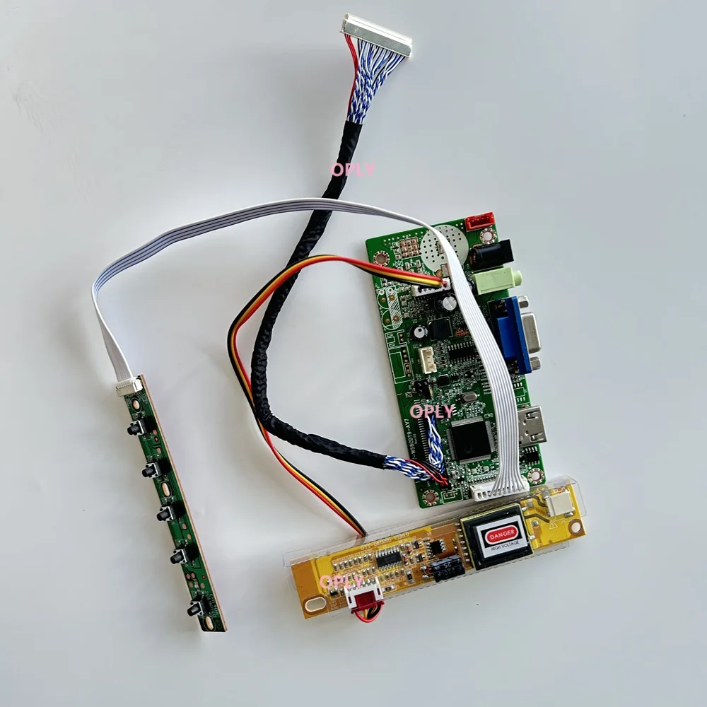 58C Controller board HDMI-Compatible VGA for B140EW01 V0 B140EW01 V1 B140EW01 V3/V5 1280X768 LCD panel Screen 14" DIY
58C Controller board HDMI-Compatible VGA for B140EW01 V0 B140EW01 V1 B140EW01 V3/V5 1280X768 LCD panel Screen 14" DIY