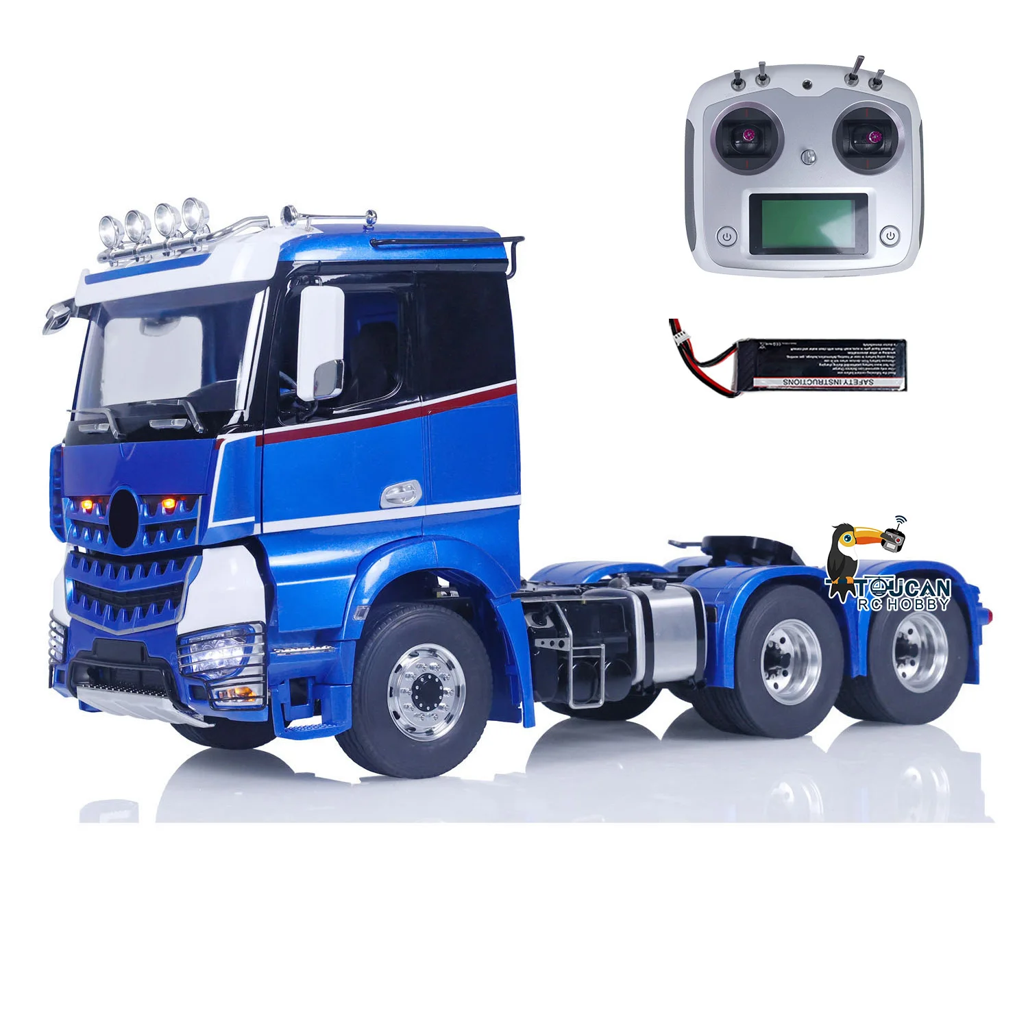 TOUCAN DIY RC Tractor Truck LESU Metal Chassis 1/14 6x6 Remote Control Cars Toys Sound Light Vehicle Model Motor ESC for Adult
TOUCAN DIY RC Tractor Truck LESU Metal Chassis 1/14 6x6 Remote Control Cars Toys Sound Light Vehicle Model Motor ESC for Adult