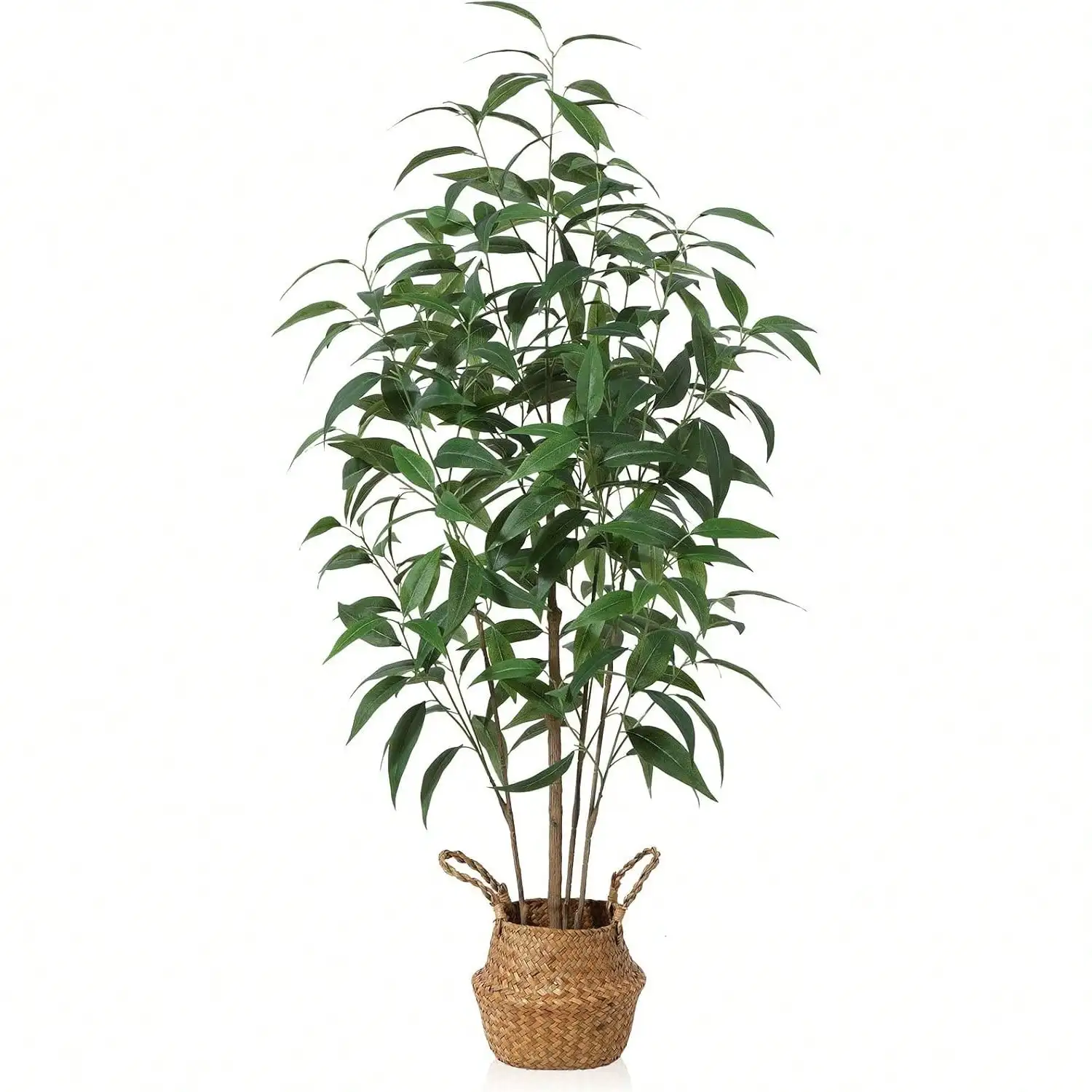 Artificial Eucalyptus Tree,5Ft Tree Fake Plant In Pot For Home And Office Decor,Potted Faux Plants Tall Artificial Trees For Indoor
Artificial Eucalyptus Tree,5Ft Tree Fake Plant In Pot For Home And Office Decor,Potted Faux Plants Tall Artificial Trees For Indoor