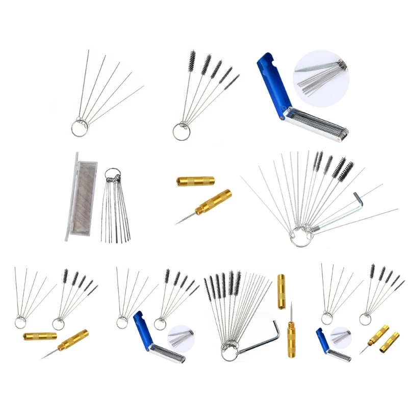 Needle & Brush Set Guns Nozzle Cleaning Tools Carburetor Repair Dropship
Needle & Brush Set Guns Nozzle Cleaning Tools Carburetor Repair Dropship
