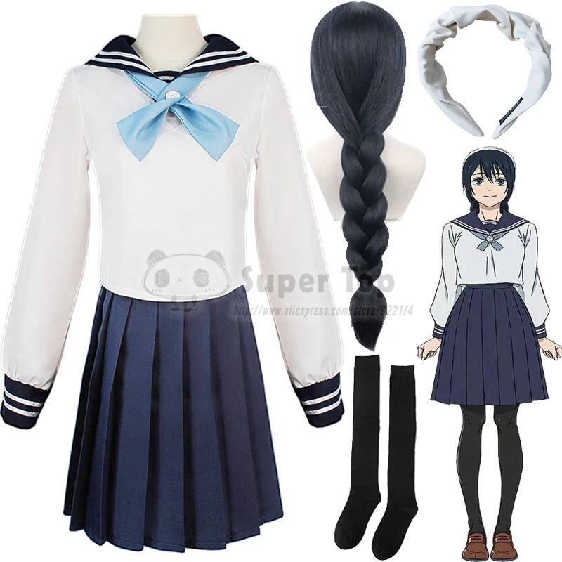 Jujutsu Kaisen Season 2 Amanai Riko Cosplay Costume Japanese JK Uniform Navy Pleated Skirt Full Set For Women and Girls Anime
Jujutsu Kaisen Season 2 Amanai Riko Cosplay Costume Japanese JK Uniform Navy Pleated Skirt Full Set For Women and Girls Anime