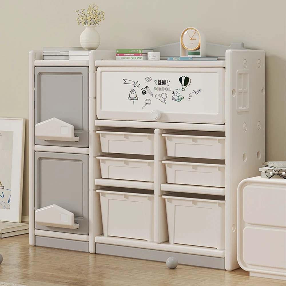 Multilayer storage,Toy picture book storage Children's floor shelf Building blocks Plastic storage cabinet Car clutter organizer
Multilayer storage,Toy picture book storage Children's floor shelf Building blocks Plastic storage cabinet Car clutter organizer