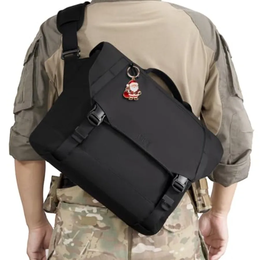 1TG Messenger Bag for MenLaptop Bag 15.6 Inch Tactical Waterproof Nylon Crossbody Shoulder Briefcase Satchel Office Work School
1TG Messenger Bag for MenLaptop Bag 15.6 Inch Tactical Waterproof Nylon Crossbody Shoulder Briefcase Satchel Office Work School