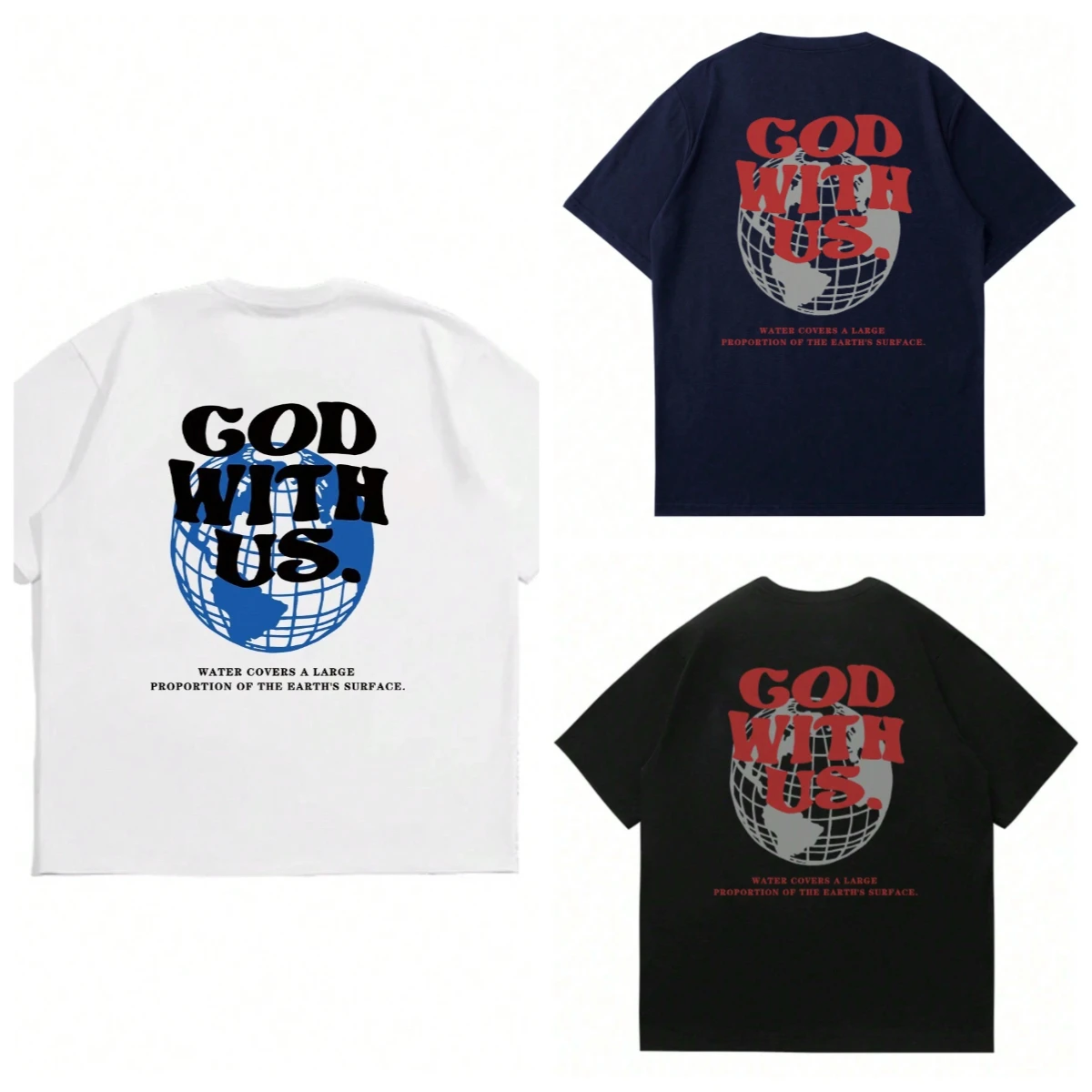 Футболка God is with usladiescotton, роскошная уличная повседневная уличная одежда с короткими рукавами, классическая новая футболка с принтом
Футболка God is with usladiescotton, роскошная уличная повседневная уличная одежда с короткими рукавами, классическая новая футболка с принтом