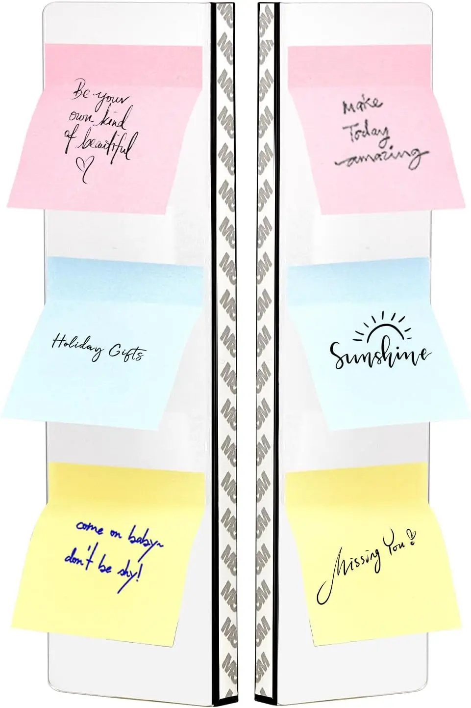 Transparent Monitor Memo Board, 2 Pack Sticky Note Holder for Slim & Edgeless Monitors, Home Office Desk Accessories
Transparent Monitor Memo Board, 2 Pack Sticky Note Holder for Slim & Edgeless Monitors, Home Office Desk Accessories