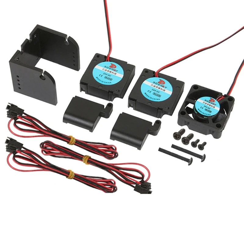 Кронштейн вентилятора Hotend для 3D-принтера и кабель DC12v/24v Экструдер Hotend Кронштейны вентилятора Комплект R2LB
Кронштейн вентилятора Hotend для 3D-принтера и кабель DC12v/24v Экструдер Hotend Кронштейны вентилятора Комплект R2LB