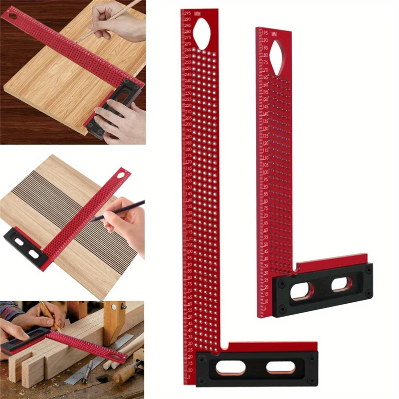 A96I-Precision Scriber,Aluminum Framing Woodworking Square,Measuring And Marking L-Type Hole Ruler Right Angle Protractor
A96I-Precision Scriber,Aluminum Framing Woodworking Square,Measuring And Marking L-Type Hole Ruler Right Angle Protractor