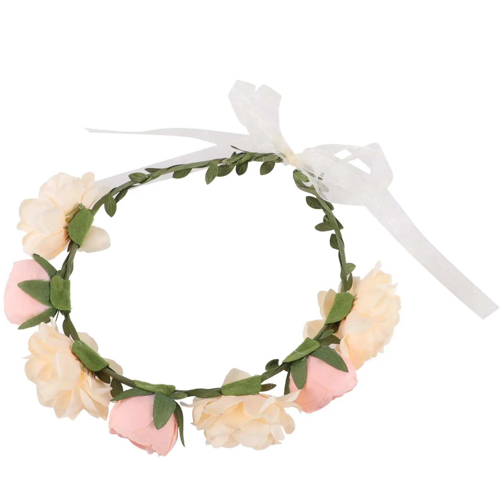 Floral Rose Headb Bridal Lightweight Beach Wedding Prop Hair Wreath Adjustable Flower Bridesmaid Accessory Party Decoration
Floral Rose Headb Bridal Lightweight Beach Wedding Prop Hair Wreath Adjustable Flower Bridesmaid Accessory Party Decoration