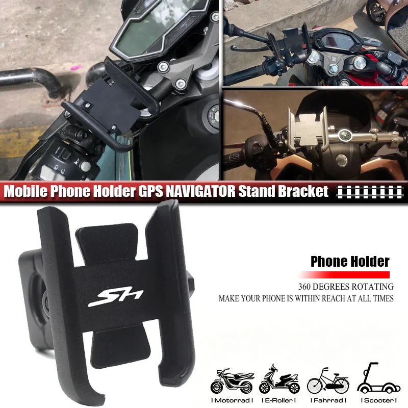 Fit For SH125 SH150 SH300 SH350 SH 125 300 150 350 i 2003-2023 Motorcycle Handlebar Mobile Phone Holder GPS Stand Bracket
Fit For SH125 SH150 SH300 SH350 SH 125 300 150 350 i 2003-2023 Motorcycle Handlebar Mobile Phone Holder GPS Stand Bracket
