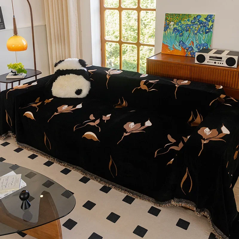 High-End Flower Printed Sofa Towel Soft Anti Cat Scratch Chenille Couch Cushion Luxury Full-Cover Sofa Cover for Four Seasons
High-End Flower Printed Sofa Towel Soft Anti Cat Scratch Chenille Couch Cushion Luxury Full-Cover Sofa Cover for Four Seasons