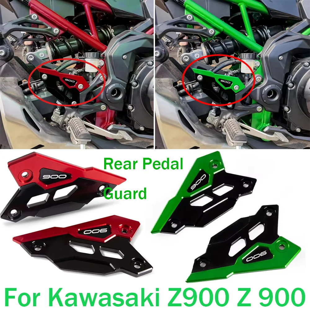 Z900 2017-2024 Motorcycle Pedal Guard Rear Pedal Guard Heel Plate Decorative Accessorie For Kawasaki Z900 Z 900 2017-2023 2024
Z900 2017-2024 Motorcycle Pedal Guard Rear Pedal Guard Heel Plate Decorative Accessorie For Kawasaki Z900 Z 900 2017-2023 2024
