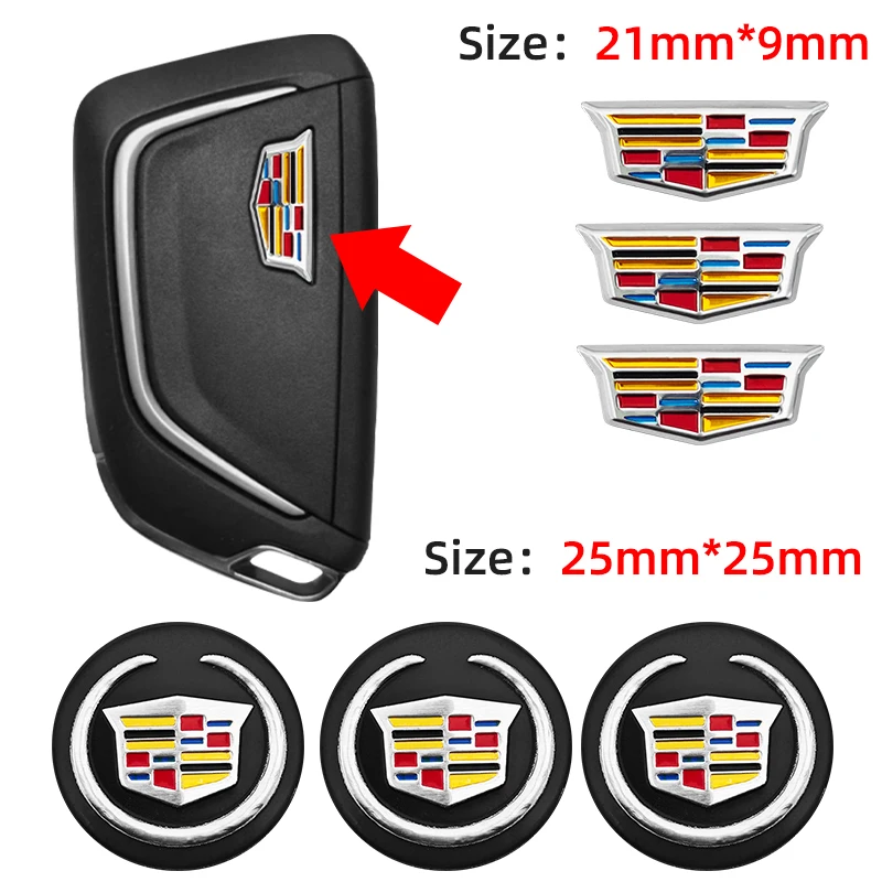 21mm/25mm Car Emblem Insignia Aluminum sticker Key Logo For Cadillac Escalade CTS ATS BLS XLR XTS STS XT4 CT4 XT5 CT5 XT6 CT6
21mm/25mm Car Emblem Insignia Aluminum sticker Key Logo For Cadillac Escalade CTS ATS BLS XLR XTS STS XT4 CT4 XT5 CT5 XT6 CT6