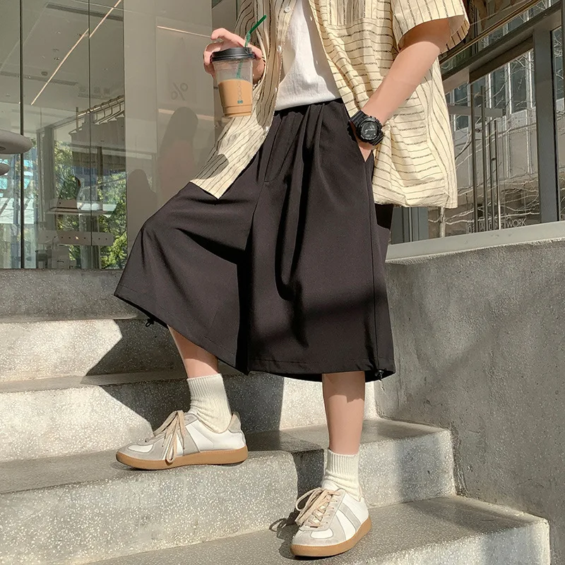 2026 Summer New Men Ice Silk Thin Casual Shorts Loose Wide Leg Five point Seven-point Comfortable Trendy Male Outdoor Trousers
2026 Summer New Men Ice Silk Thin Casual Shorts Loose Wide Leg Five point Seven-point Comfortable Trendy Male Outdoor Trousers