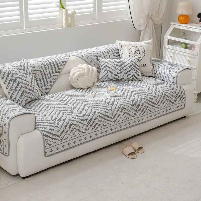 1Pcs Summer Durable Cool Feeling Sofa Mat Modern Breathable Minimalist Wear-resistant Non-slip Universal Couch Slipcovers
1Pcs Summer Durable Cool Feeling Sofa Mat Modern Breathable Minimalist Wear-resistant Non-slip Universal Couch Slipcovers