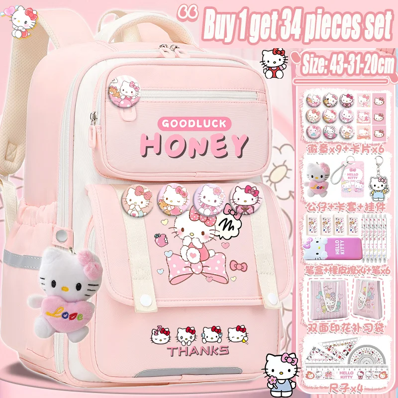 Kitty Cat Cartoon Print Backpack Girls 2025 New Disney Backpack Cute Large Capacity School Backpack
Kitty Cat Cartoon Print Backpack Girls 2025 New Disney Backpack Cute Large Capacity School Backpack