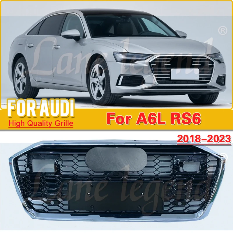 Factory supply Car Front Grille Front Bumper Grille Mesh Hood Grill Grille for Audi A6 A6L 2018-2023 For RS6 Style car-styling
Factory supply Car Front Grille Front Bumper Grille Mesh Hood Grill Grille for Audi A6 A6L 2018-2023 For RS6 Style car-styling