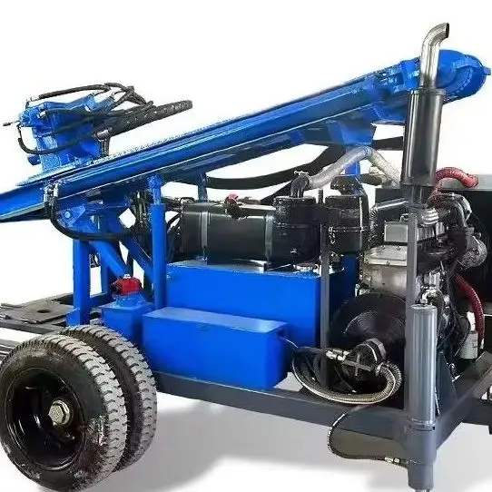 Customized Portable 300m Wheeled Diesel Hydraulic Water Well Drilling Rig High Efficiency And Easy Operation Drilling Machine
Customized Portable 300m Wheeled Diesel Hydraulic Water Well Drilling Rig High Efficiency And Easy Operation Drilling Machine