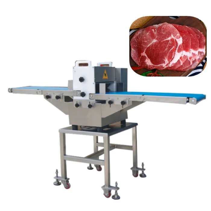 Hot Sale Conveyor Type Fresh Meat Slicer Automatic Beef Slicer Frozen Chicken Slicer For Sale
Hot Sale Conveyor Type Fresh Meat Slicer Automatic Beef Slicer Frozen Chicken Slicer For Sale