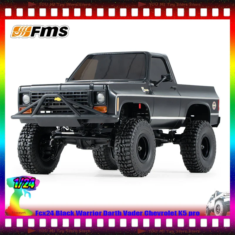 Новый склад Fms 1:24 Fcx24 Chevrolet K5 Pro Rtr Rc Black Warrior Darth Vader Пикап из сплава Радиоуправляемая модель автомобиля на заказ игрушка для мальчиков в подарок
Новый склад Fms 1:24 Fcx24 Chevrolet K5 Pro Rtr Rc Black Warrior Darth Vader Пикап из сплава Радиоуправляемая модель автомобиля на заказ игрушка для мальчиков в подарок