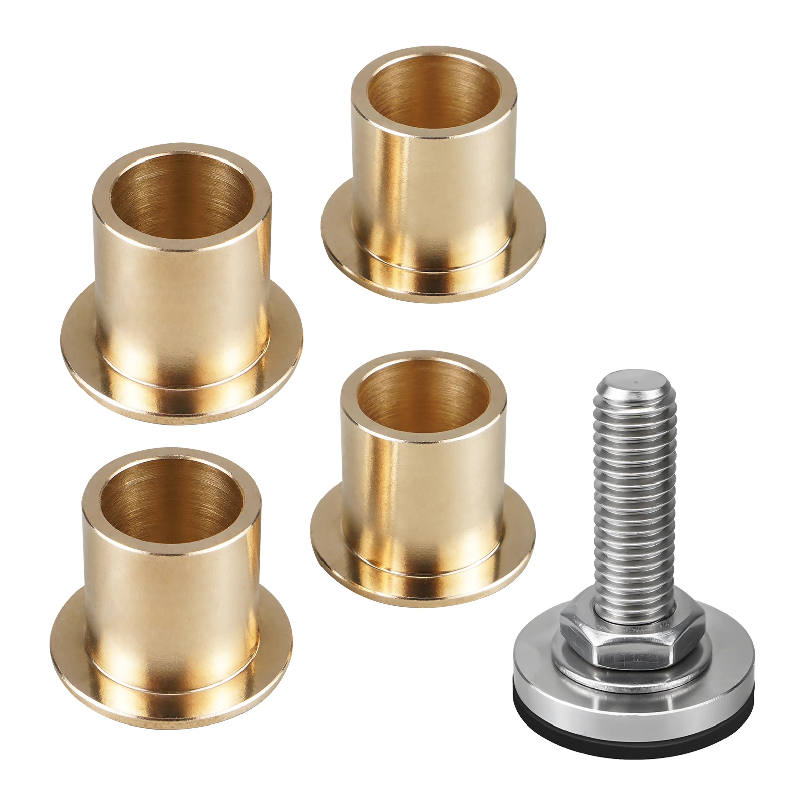 Brass Clutch & Brake Pedal Bushings + Short Clutch Stop for BMW E36 E46 E39, Replace for 35211109541, 35211158290, 35316797357
Brass Clutch & Brake Pedal Bushings + Short Clutch Stop for BMW E36 E46 E39, Replace for 35211109541, 35211158290, 35316797357