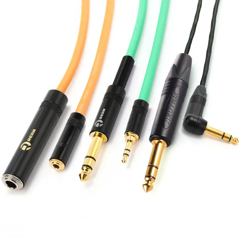 Jack 6.35mm TRS Stereo 3 pole 1/4" TS Mono 2pole Microphone Guitar Line Instrument Plug Right Angle/Straight Jack
Jack 6.35mm TRS Stereo 3 pole 1/4" TS Mono 2pole Microphone Guitar Line Instrument Plug Right Angle/Straight Jack