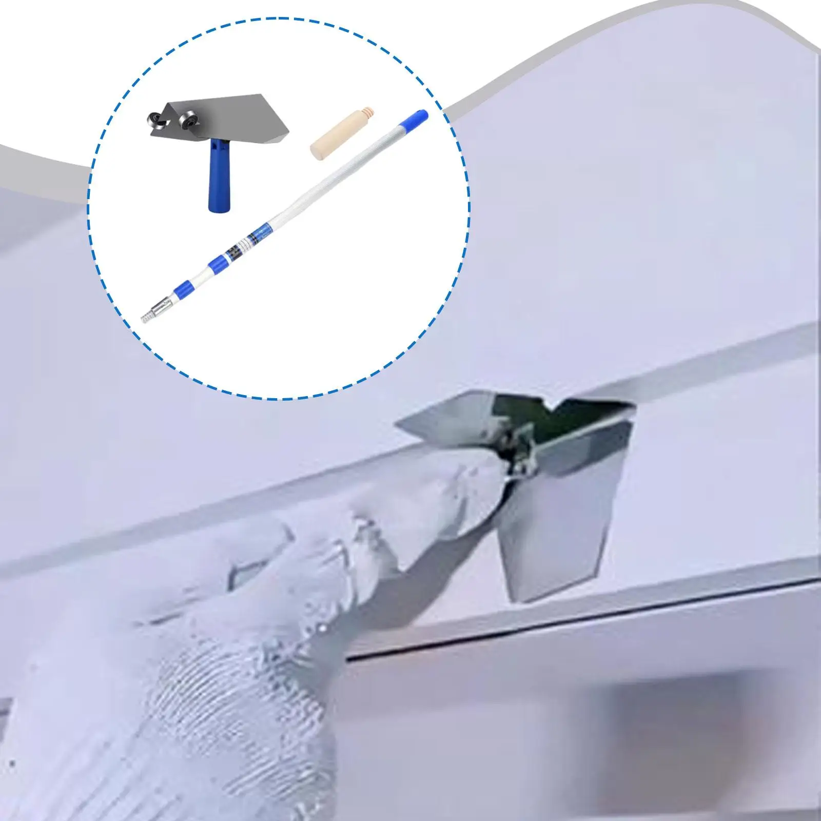 Drywall Corner Trowel Adjustable Angle Masonry Tool for Seamless Plaster Finish Construction
Drywall Corner Trowel Adjustable Angle Masonry Tool for Seamless Plaster Finish Construction