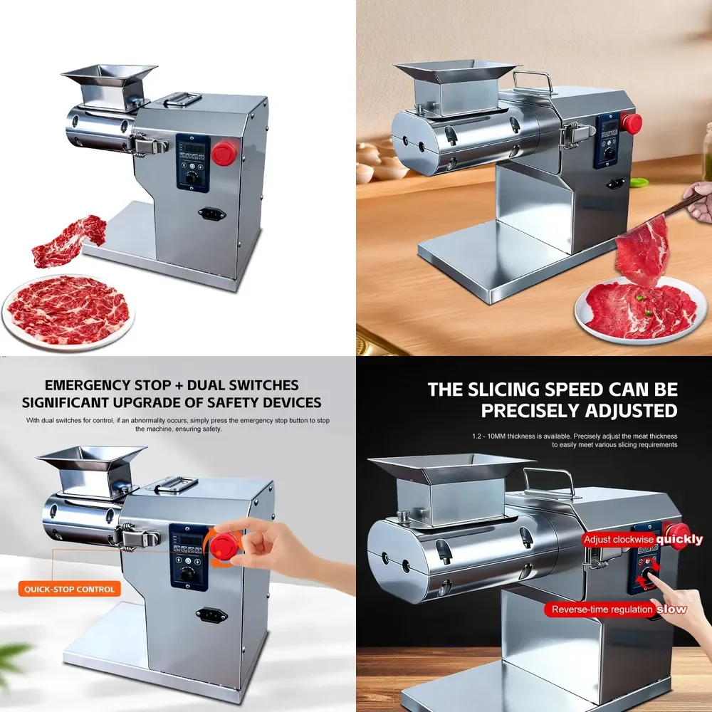 2026 Electric Multi-functional Commercial Shredder Thin Sheet Cutter Stainless Steel Blades 300kg/h Capacity Automatic
2026 Electric Multi-functional Commercial Shredder Thin Sheet Cutter Stainless Steel Blades 300kg/h Capacity Automatic