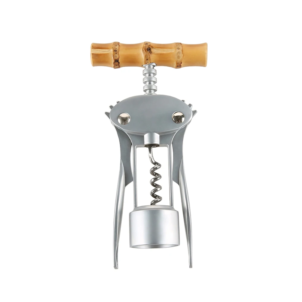 Kitchen Tool Bar Accessories Zinc Alloy Wood Bamboo Root Korkenzieher Cork Stopper Winged Wine Bottle Opener Wing Corkscrew
Kitchen Tool Bar Accessories Zinc Alloy Wood Bamboo Root Korkenzieher Cork Stopper Winged Wine Bottle Opener Wing Corkscrew