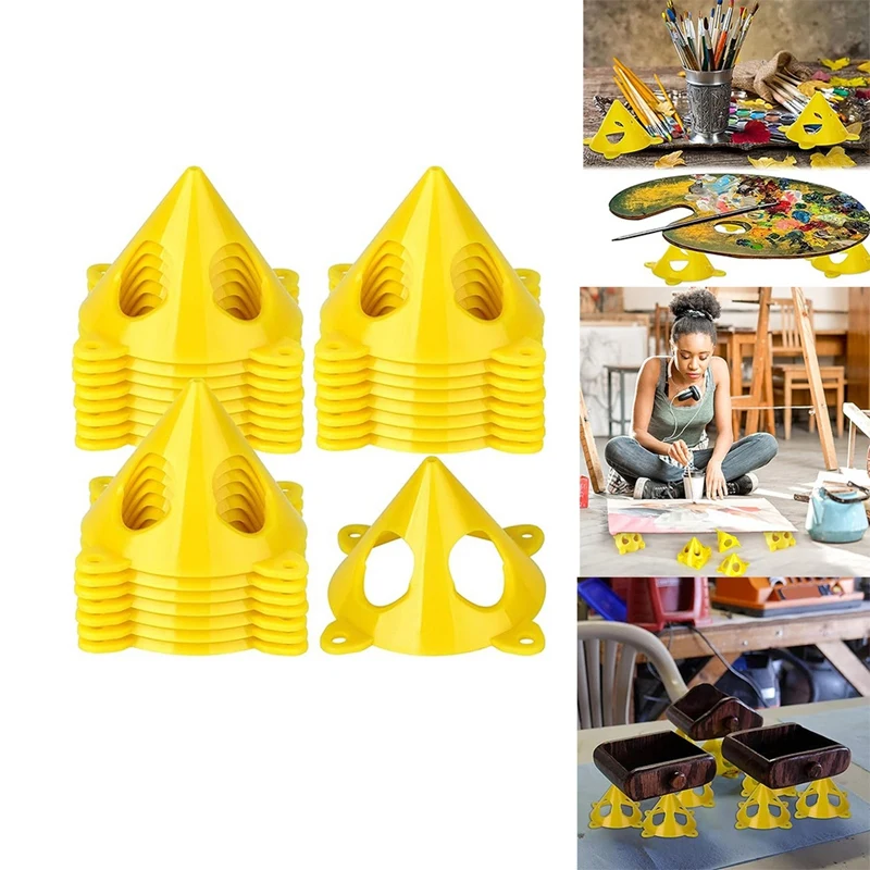 Painter Pyramid Stand Mini Paint Tripod Windproof Roller Barrier Barrier Signs For Cleaning Paint Oil Paintings
Painter Pyramid Stand Mini Paint Tripod Windproof Roller Barrier Barrier Signs For Cleaning Paint Oil Paintings