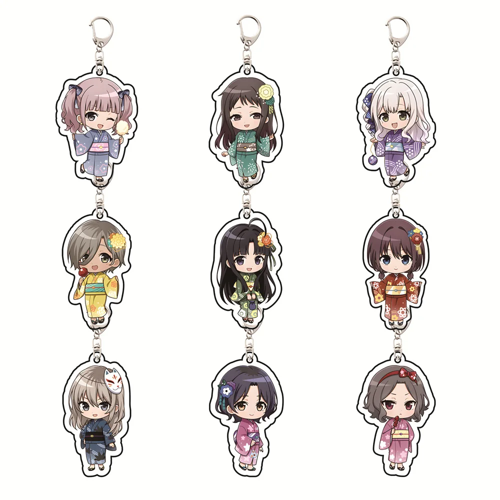 Anime GIRLS BAND CRY 6cm Acrylic Keyrings Nina/Subaru Awa/Hina Backpack Decorations Accessories Decor Gifts Yukata Series
Anime GIRLS BAND CRY 6cm Acrylic Keyrings Nina/Subaru Awa/Hina Backpack Decorations Accessories Decor Gifts Yukata Series
