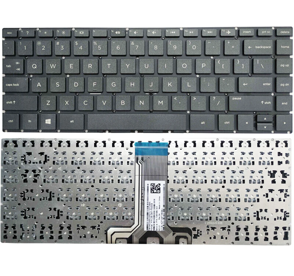 Черная/белая/серебристая клавиатура США для HP Pavilion 240 G6 245 G6 246 G6 TPN-C121 TPN-C131
Черная/белая/серебристая клавиатура США для HP Pavilion 240 G6 245 G6 246 G6 TPN-C121 TPN-C131