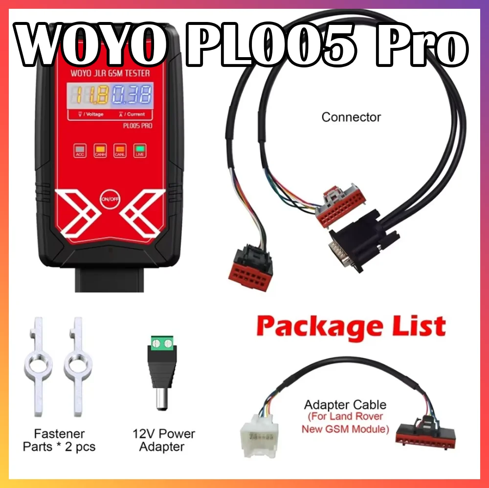 2025 WOYO PL005 Pro For Land Rover Transmission Gear Shift Module Tester Connect Automotive Diagnostic Scanner High Quality Tool
2025 WOYO PL005 Pro For Land Rover Transmission Gear Shift Module Tester Connect Automotive Diagnostic Scanner High Quality Tool
