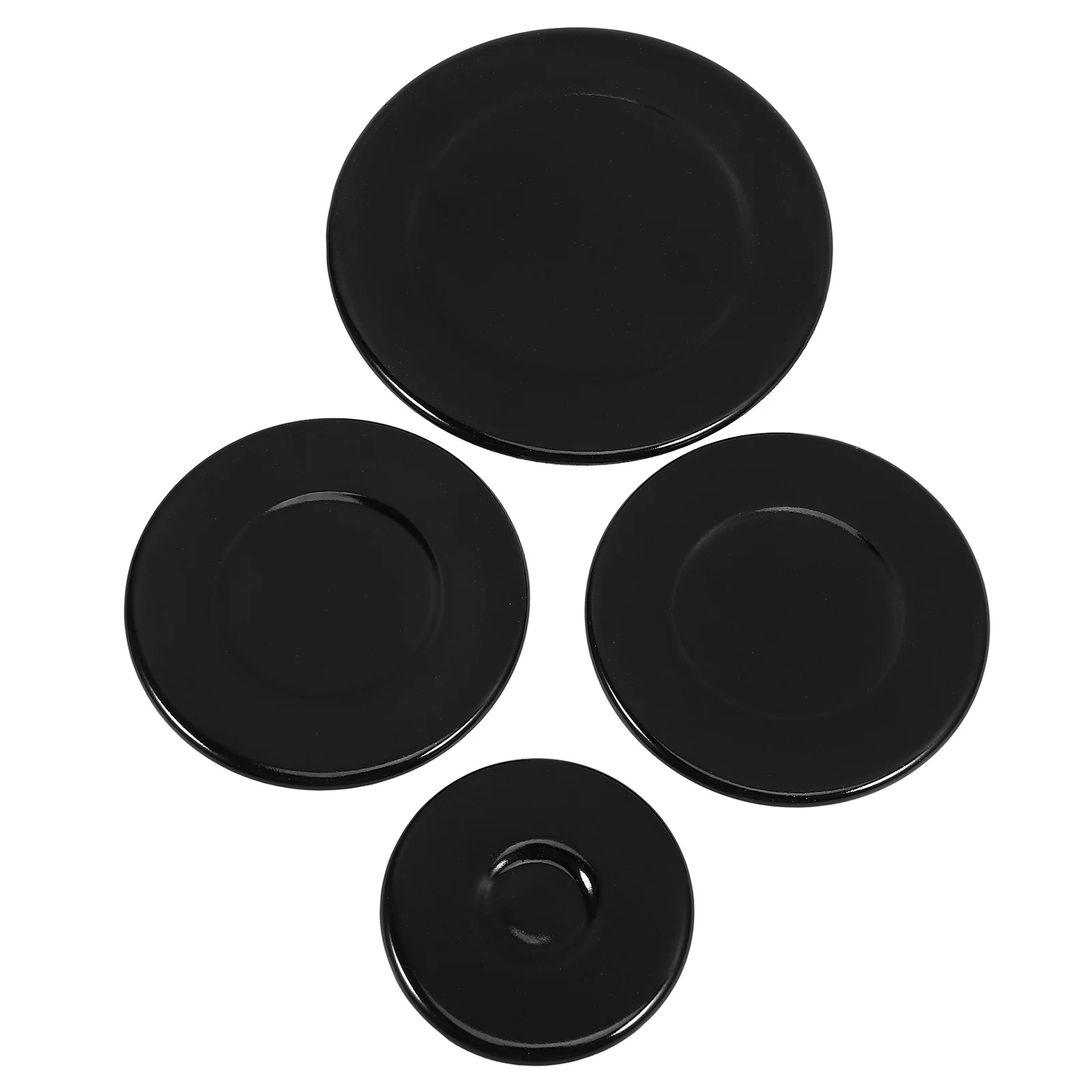 4 Pcs Small Air Fryer Stove Fire Cover Burner Head Replacement Parts Convenient Gas Black
4 Pcs Small Air Fryer Stove Fire Cover Burner Head Replacement Parts Convenient Gas Black