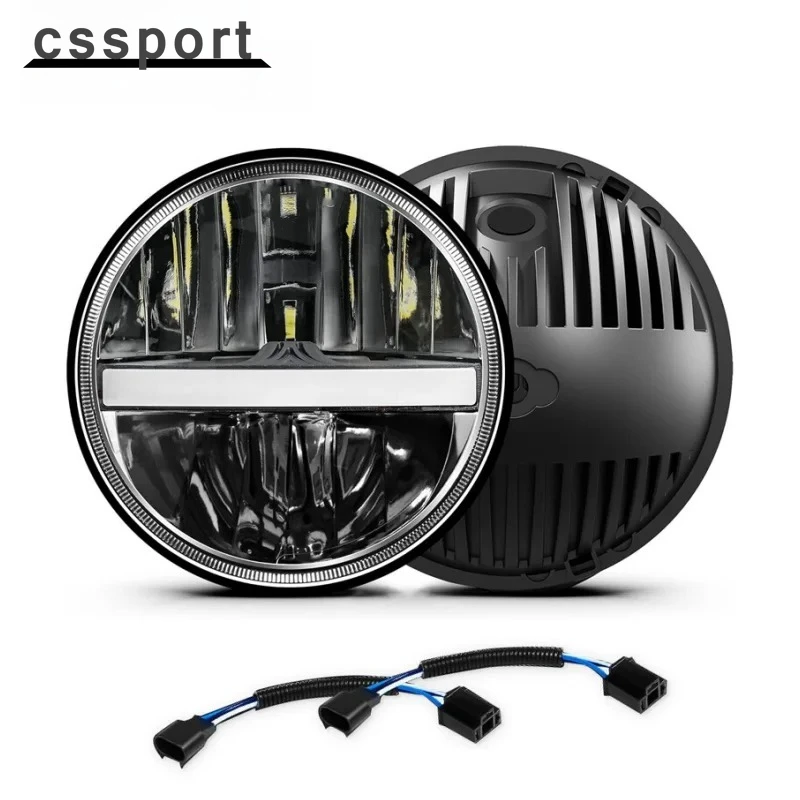 High Quality 2pcs 7 Inch Round Halo LED Headlights DRL Turn For 2007-2015 Jeep Wrangler JK 4 Door Unlimited Black CL-1001
High Quality 2pcs 7 Inch Round Halo LED Headlights DRL Turn For 2007-2015 Jeep Wrangler JK 4 Door Unlimited Black CL-1001