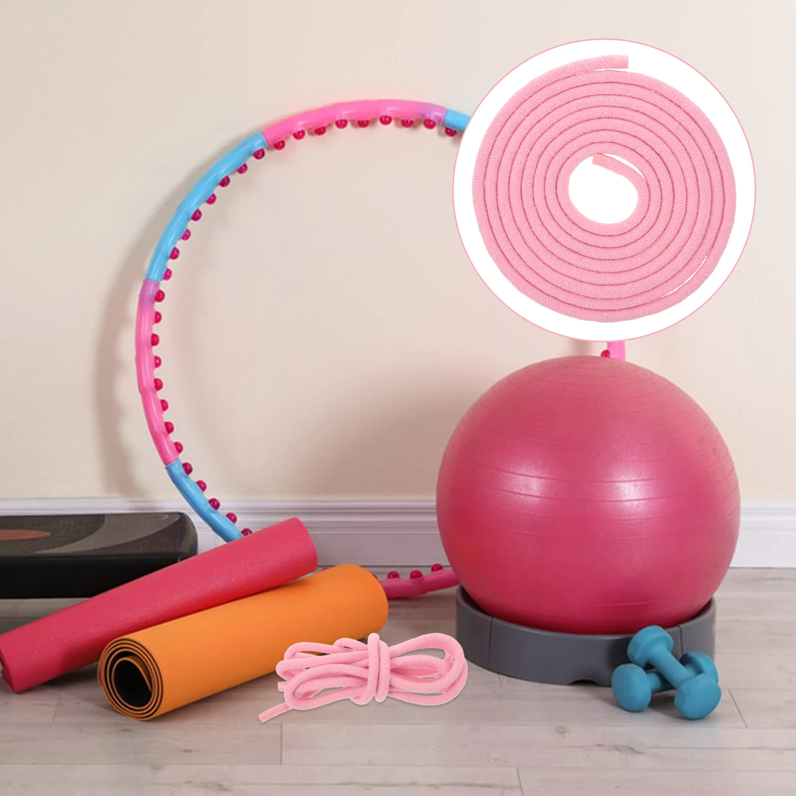 Colored Gymnastics Rope Convenient Cotton Rhythmic Training for Dancing Portable Child
Colored Gymnastics Rope Convenient Cotton Rhythmic Training for Dancing Portable Child