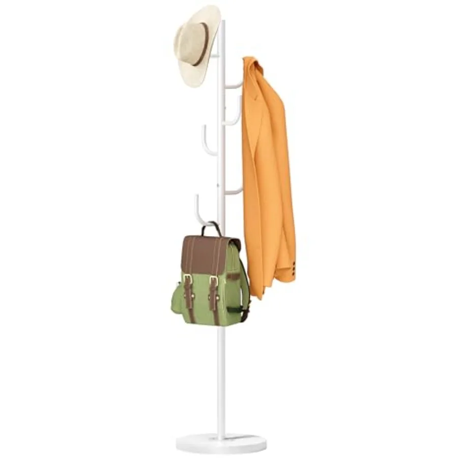 Heavy Duty Coat Rack Freestanding 4 Adjustable Size Coat Tree with Stable Wood Base Coat Hanger Stand with 6 Hooks Standing Clo
Heavy Duty Coat Rack Freestanding 4 Adjustable Size Coat Tree with Stable Wood Base Coat Hanger Stand with 6 Hooks Standing Clo