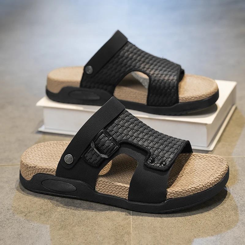 Birkent Men's Sandals 2026 New Summer High Anti-Slip Anti-Smell Wear-Resistant Driving Beach Sports Slippers
Birkent Men's Sandals 2026 New Summer High Anti-Slip Anti-Smell Wear-Resistant Driving Beach Sports Slippers